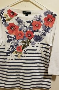 Karen Scott woman blouse petites